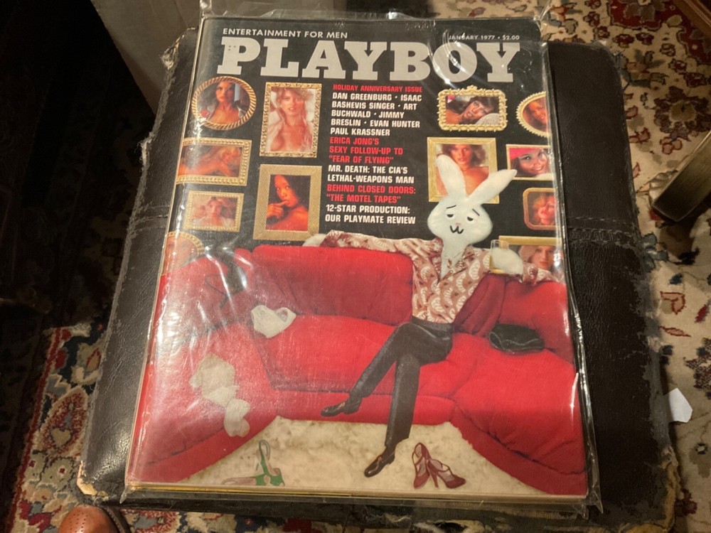 Playboy Magazine January 1977 Susan Kiger 1976 Playmates Very Good Cond