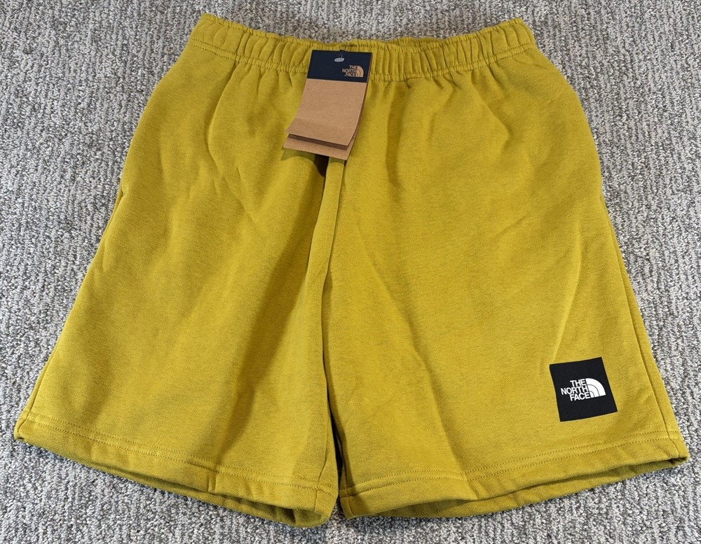 The North Face Men's Never Stop Short Green Fleece Shorts Size Small Athleisure