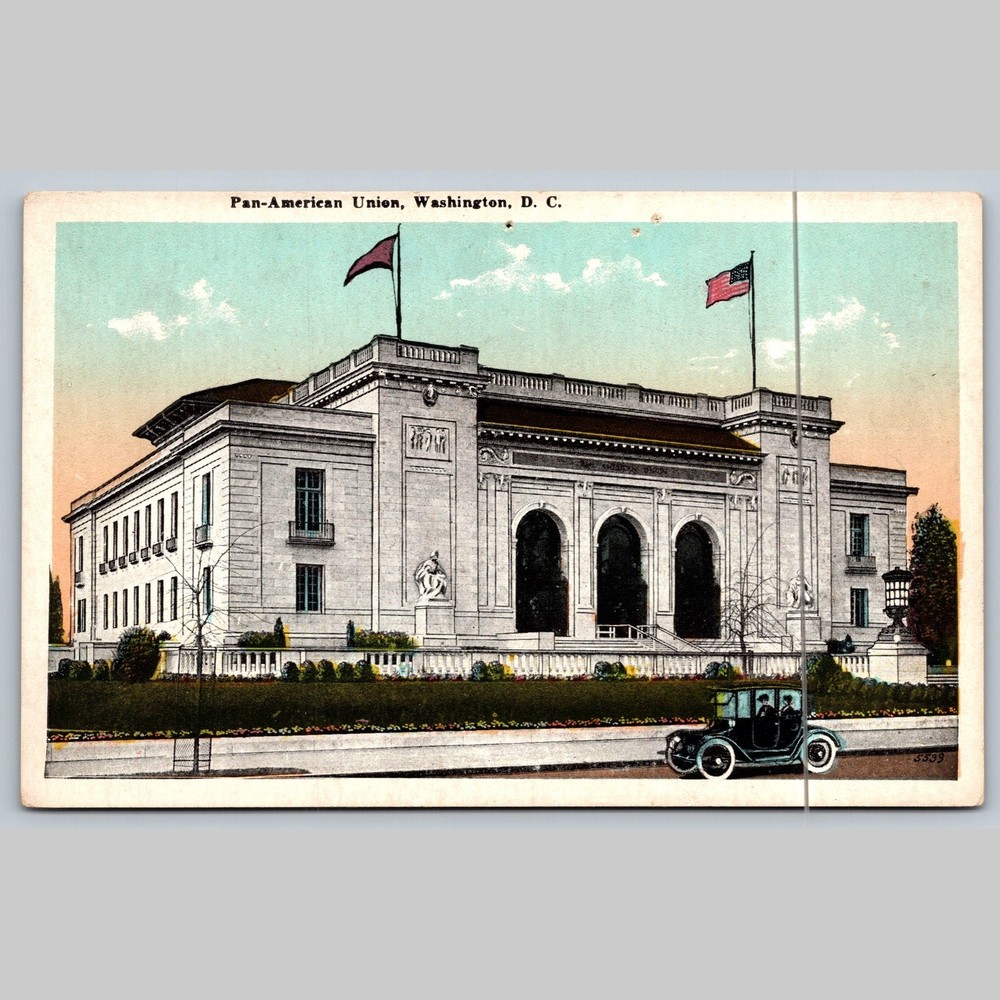 Postcard Pan-American Union Washington D.C. Architecture 1919