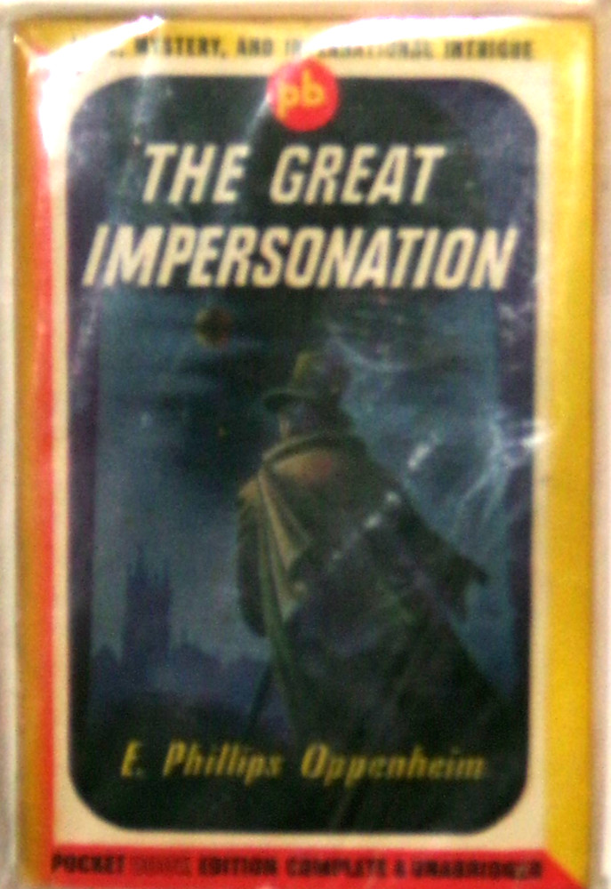 The Great Impersonation by E. Phillips Oppenheim, 1944, Pocket 224, NF-