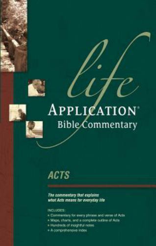 Acts [Life Application Bible Commentary]  - paperback - New