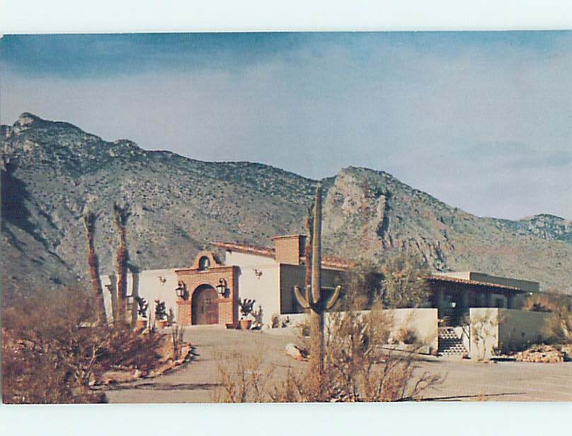 Pre-1980 LAS CAMPANAS DE LAS CATALINAS RESTAURANT Tucson Arizona AZ ho5243
