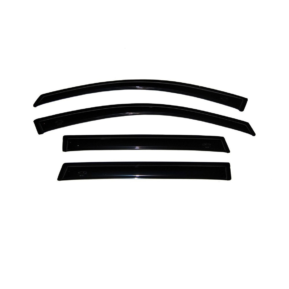 AVS 94253 Set of Smoke Unique Ventvisor Side Window Deflector for 07-12 Santa Fe