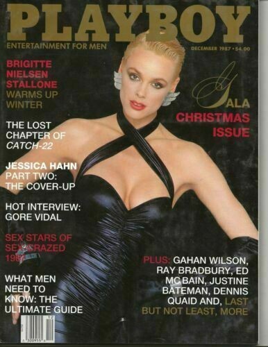 Vintage Playboy Magazine December 1987 Bridgitte Neilsen Jessica Hahn Excellent