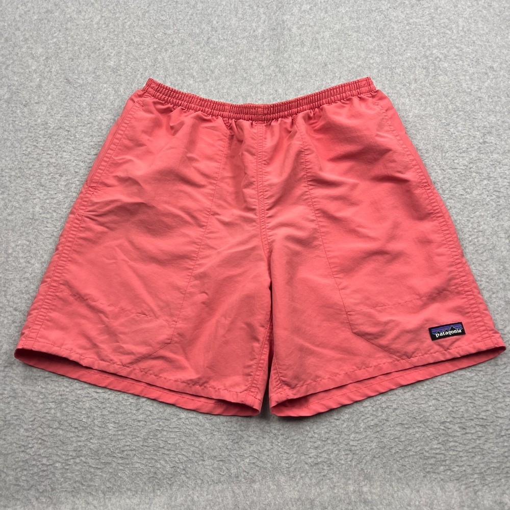 Patagonia Baggies Shorts Mens Medium Salmon Pink Longs 7