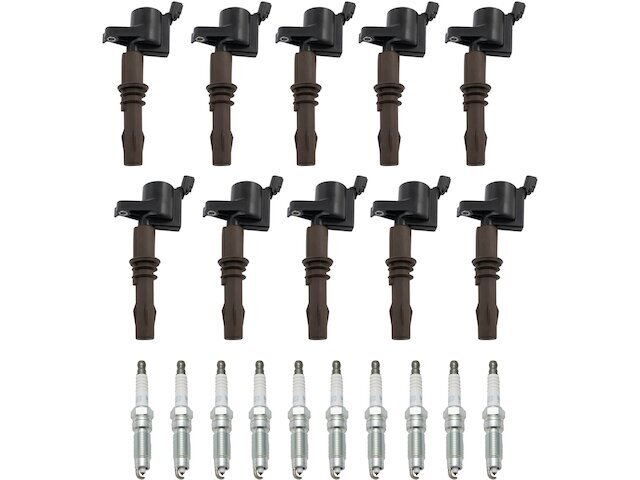 For 2008-2009 Ford F250 Super Duty Ignition Coil and Spark Plug Kit 94633CGZM