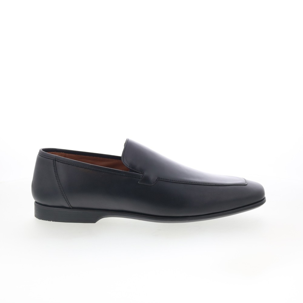 Mezlan 22829 Mens Black Leather Slip On Loafers & Slip Ons Casual Shoes 10.5