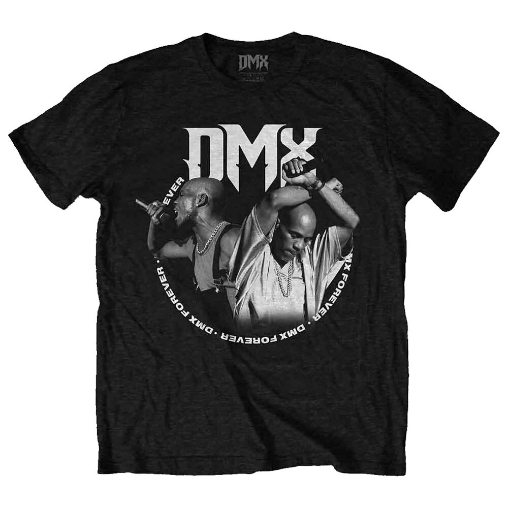 DMX Forever Circle Graphic Tee for Fans and Streetwear Enthusiasts