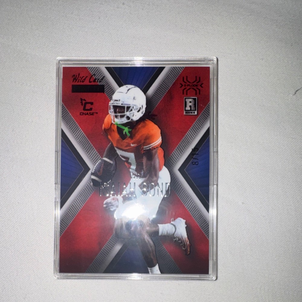 Isaiah Bond Wild Card Xplode Rookie Matte Chase 8/15
