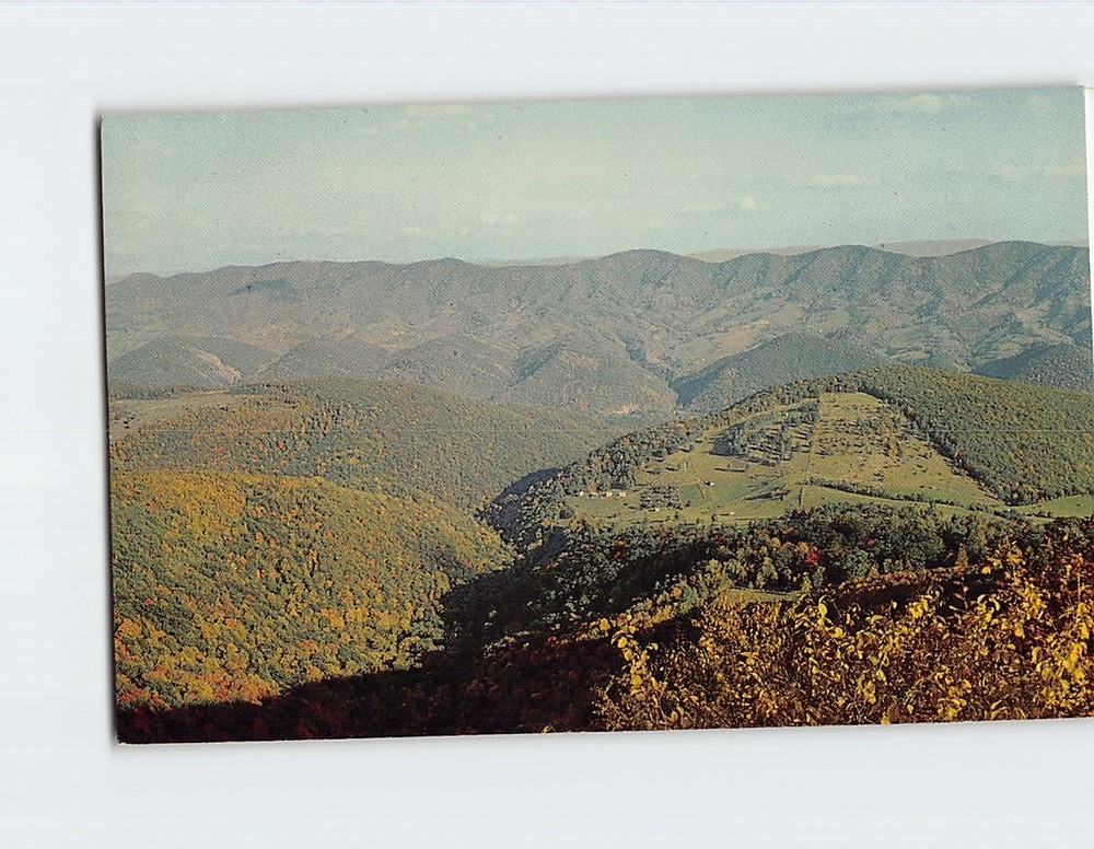 Postcard Looking East from Summit of Spruce Knob Circleville West Virginia USA