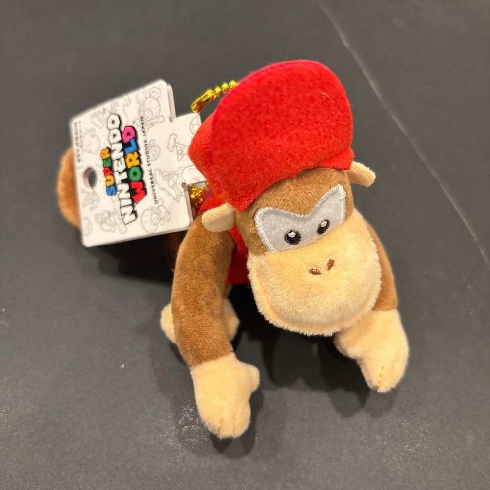Diddy Kong Mascot Keychain Donkey Kong USJ Super Nintendo World Limited Conditi