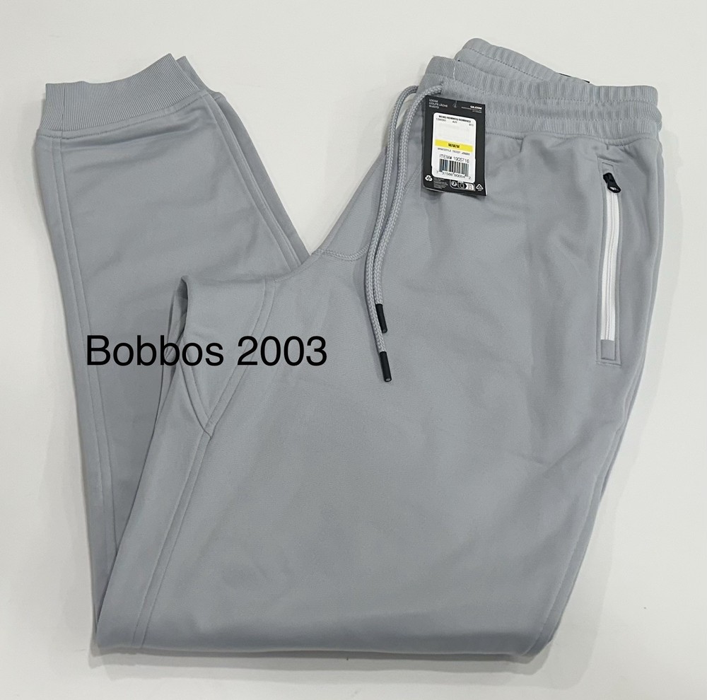 Under Armour Men's Loose Fit Sport Style Tricot Jogger Pants, Gray, Size M