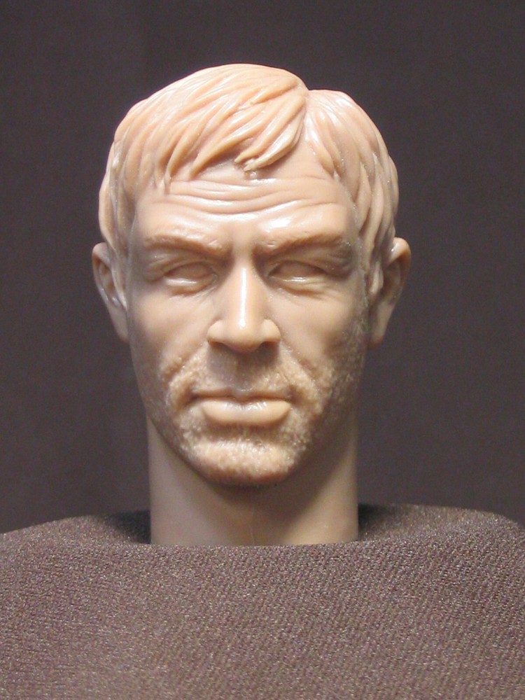 DM-9 CUSTOM RESIN UNPAINTED HEAD SCULPT Action figures 1/6 Scale