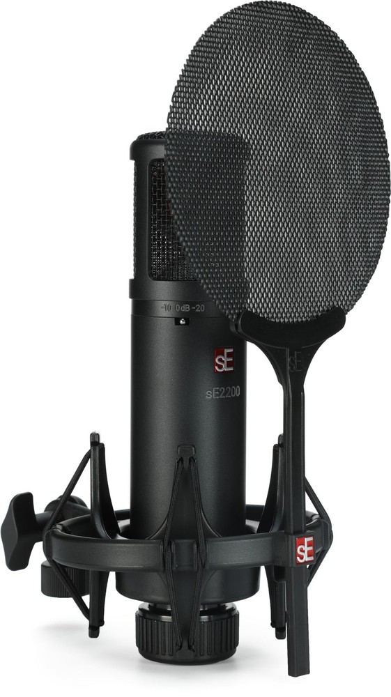 sE Electronics sE2200 Large-diaphragm Condenser Microphone (5-pack) Bundle