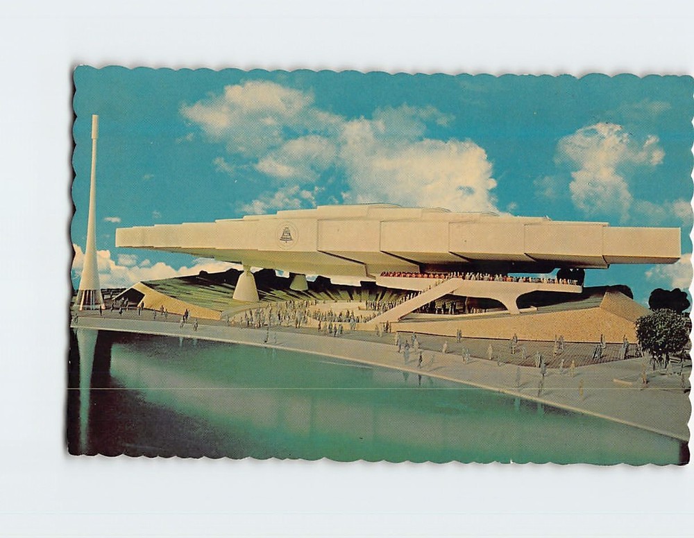 Postcard The Bell System Pavilion, New York World's Fair, Queens, New York