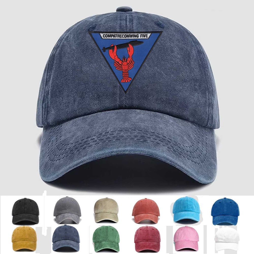 Custom Embroidered Hat Patrol and Reconnaissance Wing FIVE COMPATRECONWING FIVE