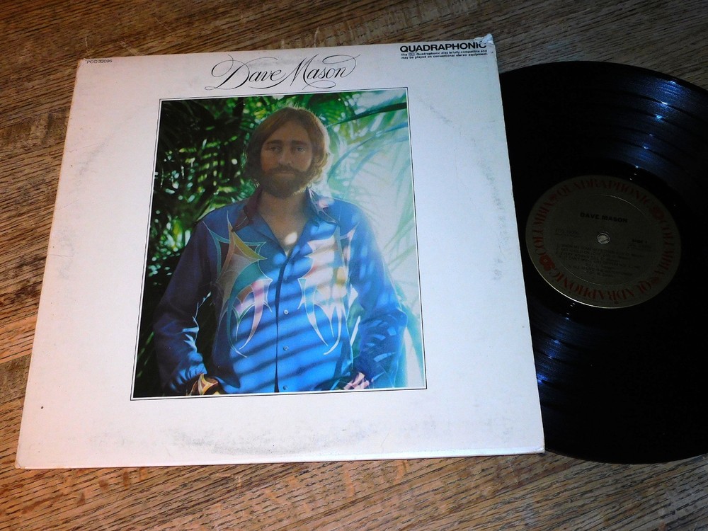 Dave Mason S/T Self Titled QUAD vinyl record LP Quadraphonic 33 RPM SQ NM/VG+