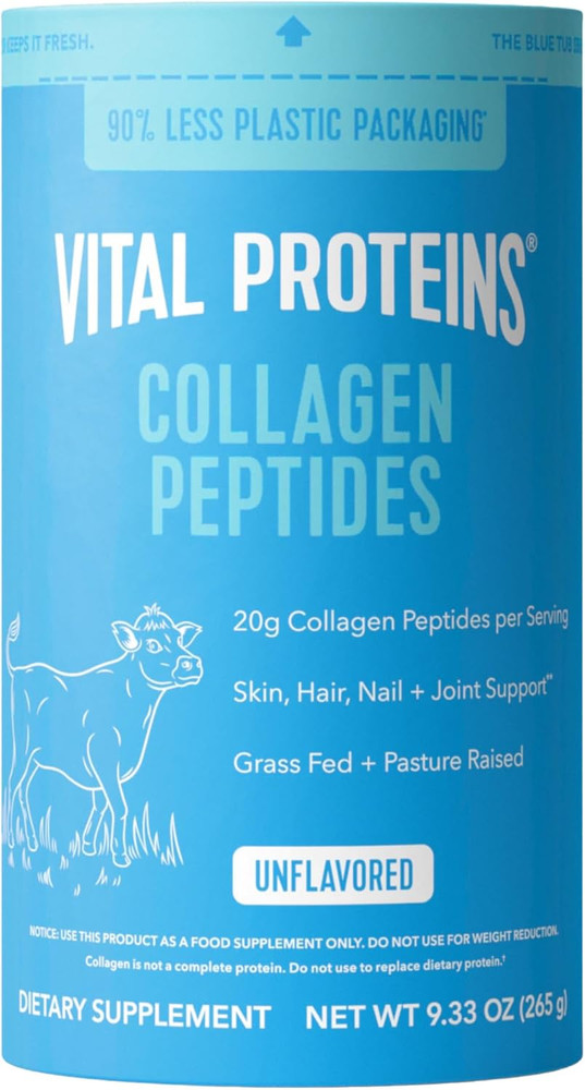 Collagen Peptides Powder - Supports Hair, Nail, Skin, Bone & Joint Health, Unfla