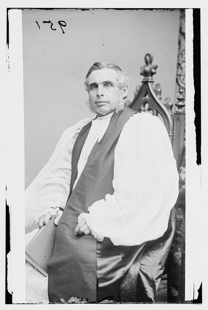 Photo:Bishop Stanley Portrait Clergyman Religious Leader 1850s