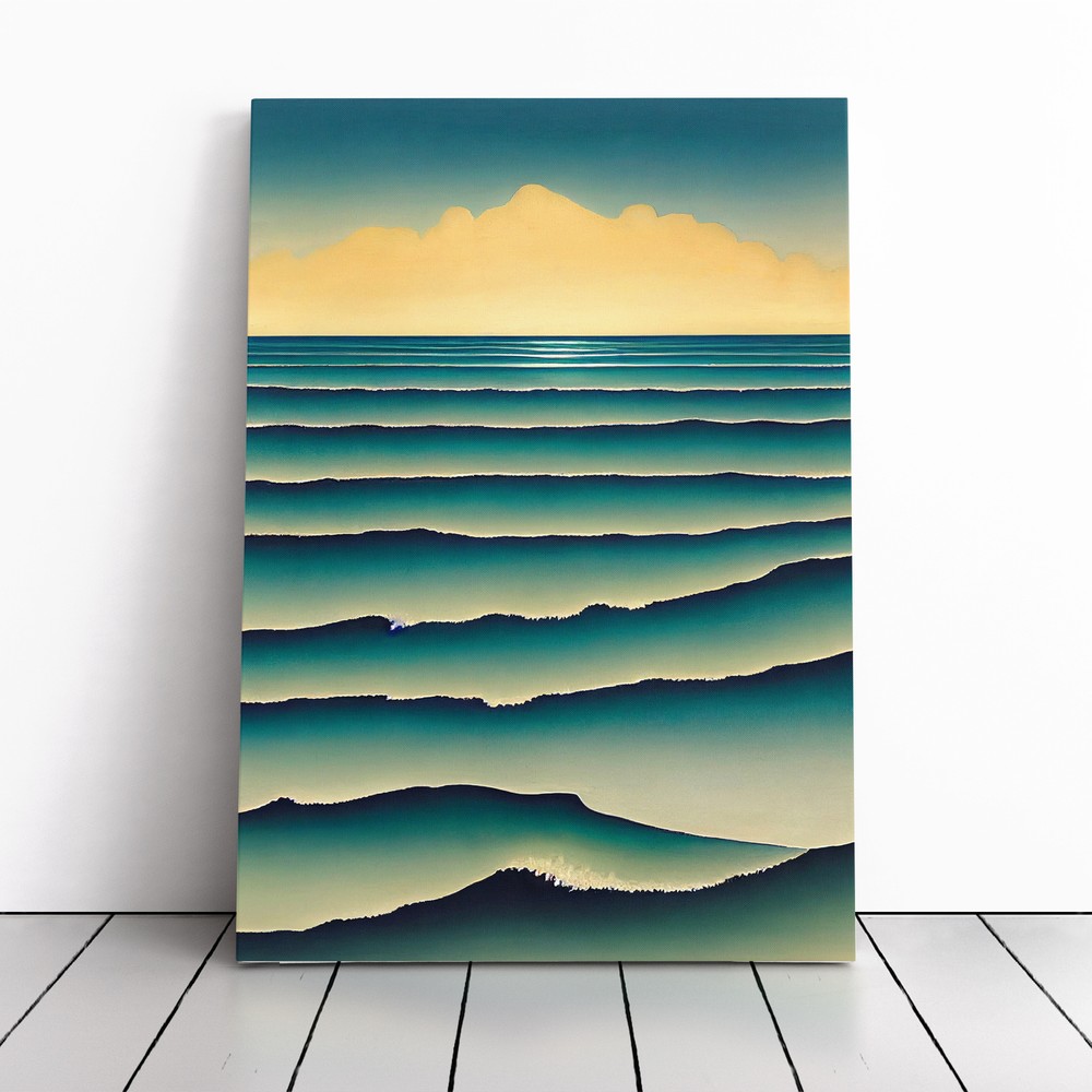 Ocean Art Vol.1 Canvas Wall Art Print Framed Picture Decor Living Room Bedroom