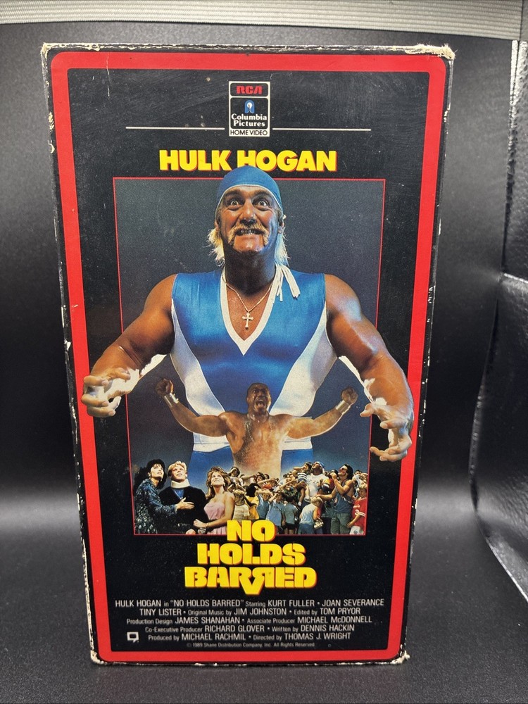 No Holds Barred (VHS, 1989) Hulk Hogan Wrestling Action Movie RCA Columbia