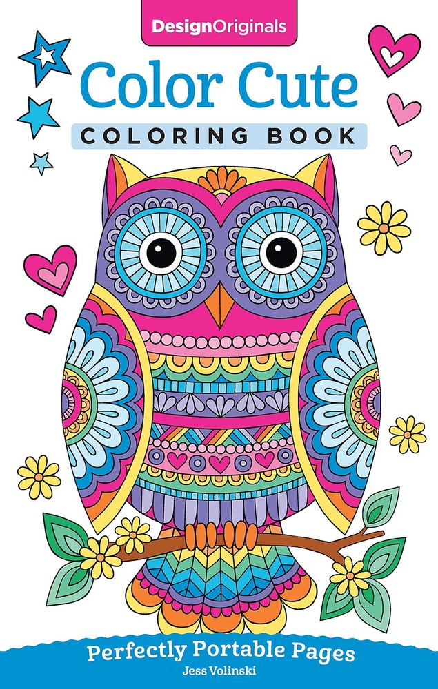Color Cute Coloring Book: Perfectly Portable Pages (Design Originals)...
