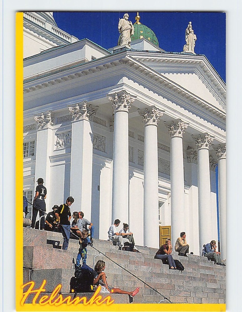 Postcard The Cathedral Helsinki Finland