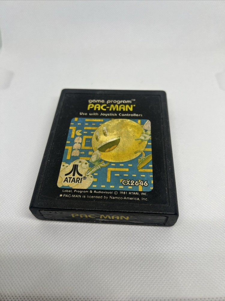 PACMAN Atari 2600 Cartridge CX-2646