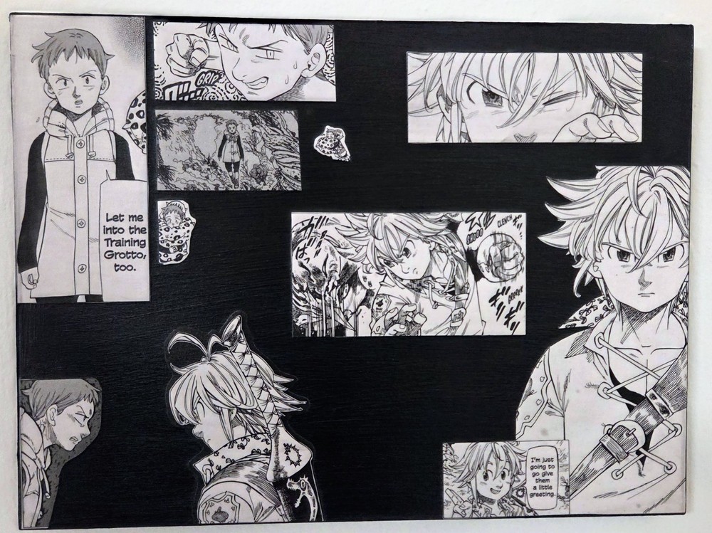 The Seven Deadly Sins Fan Art King and Meliodas
