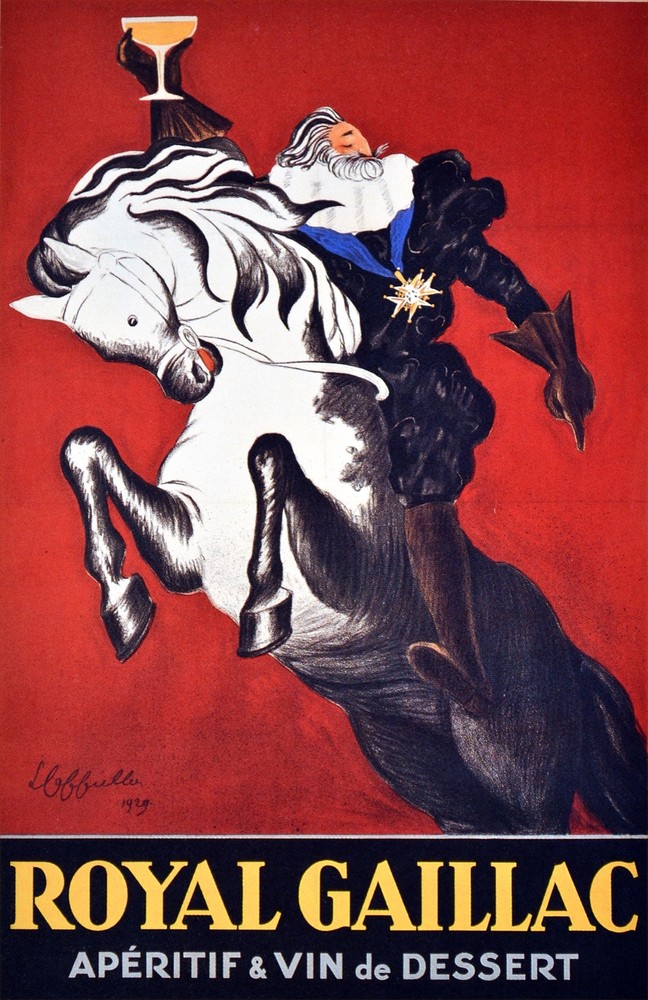 Royal Gaillac Aperitif Ad Decorative Poster.Cafe Home Graphic Art Design 3958