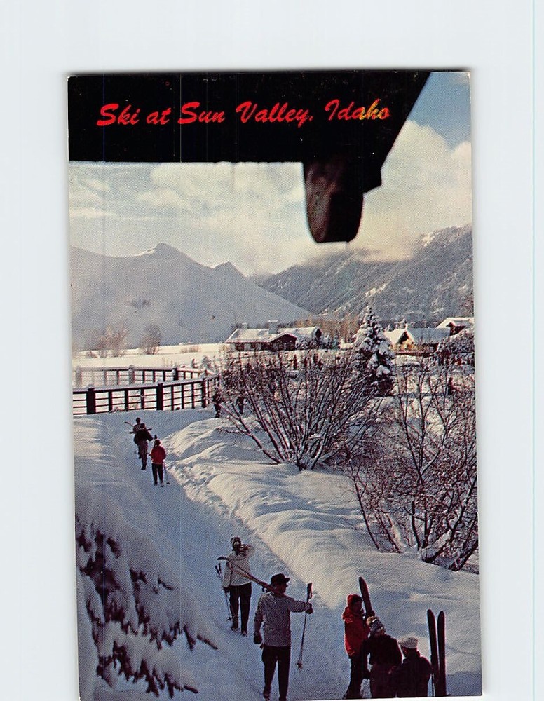 Postcard Ski At Sun Valley Idaho