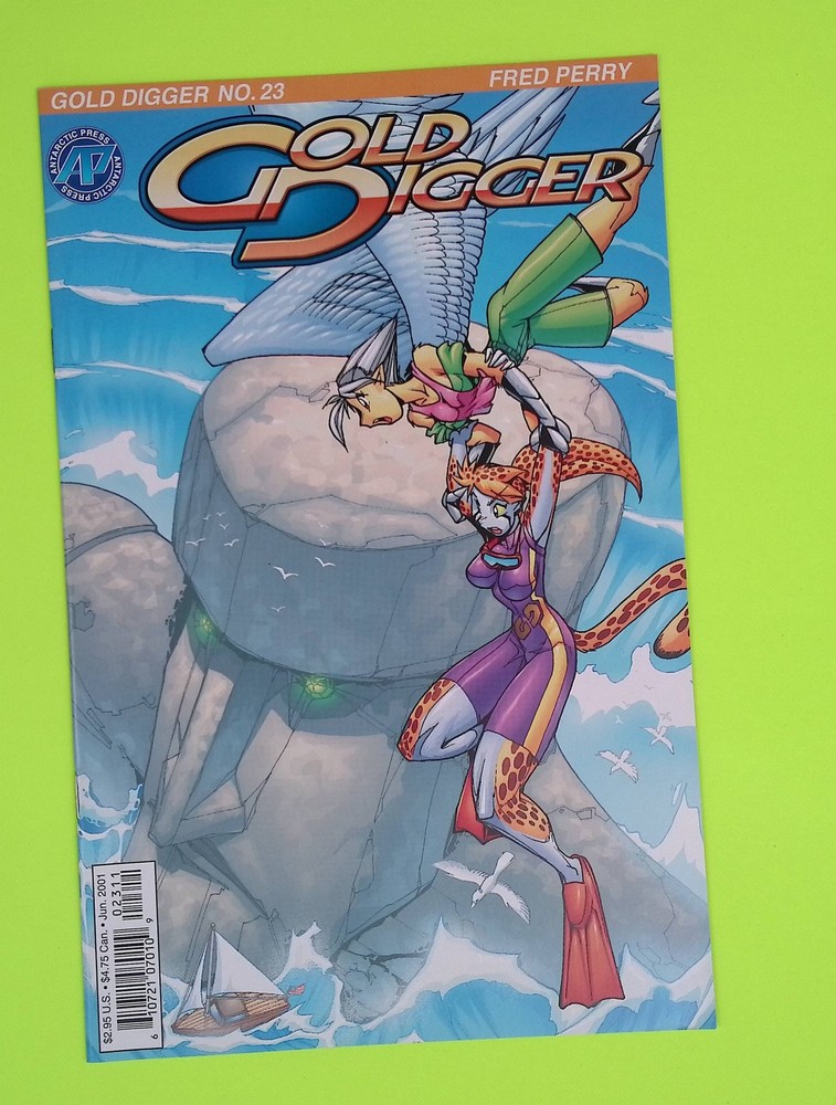 Gold Digger #23 Vol. 3 2001 Antarctic Press High Grade Comic Book J47-106