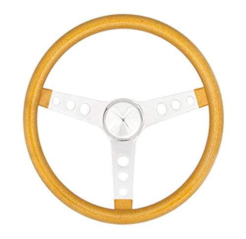 Grant Products 8467 Steering Wheel Mtl Flake Gold/spoke Chrm 15