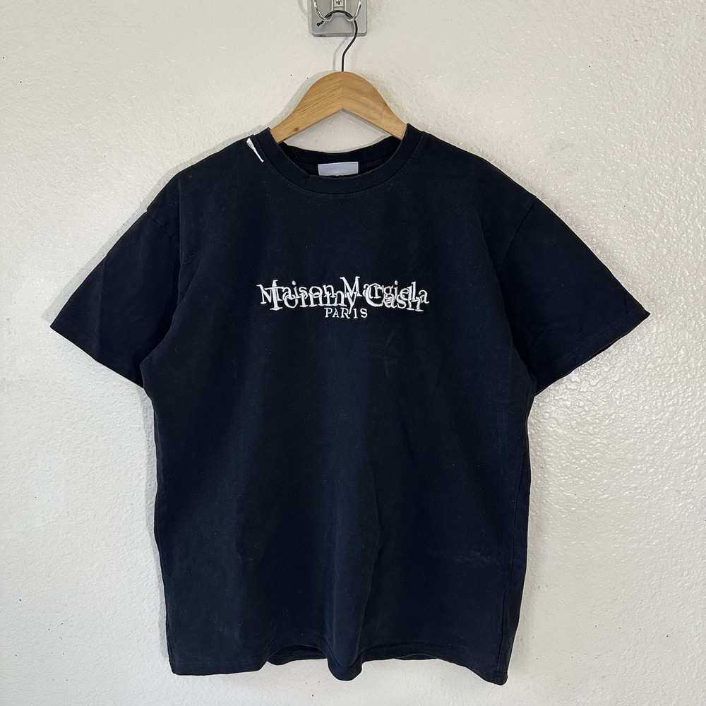 Maison Margiela ×Tommy Cash Black Logo T-shirt tops black Men’s Size M