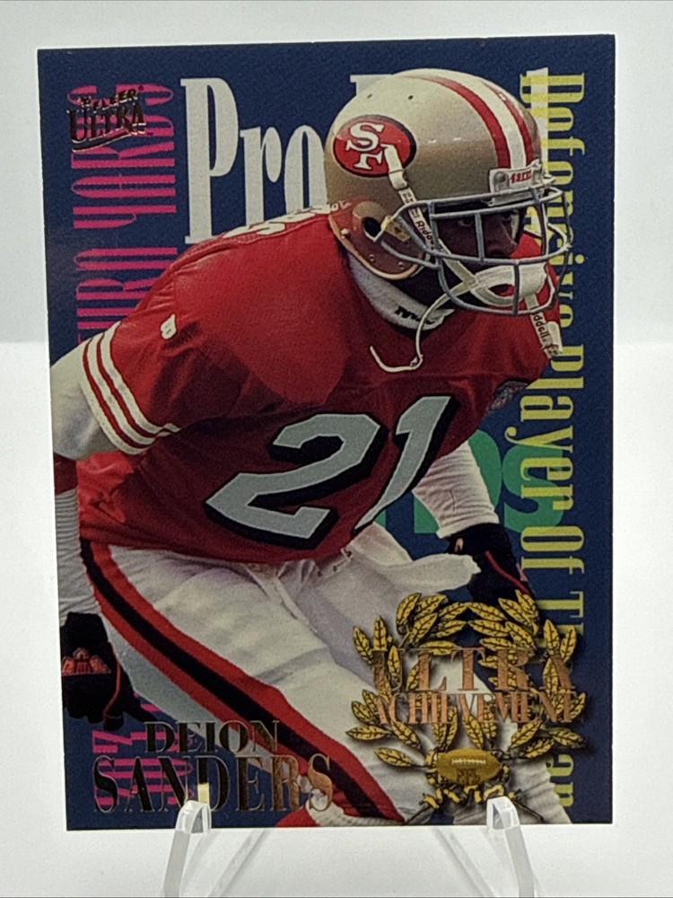 1995 Fleer Ultra - Achievement Deion Sanders #7