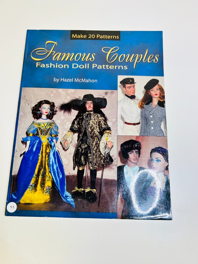 Famous Couples Fashion Doll Patterns: 20 Patterns by Hazel McMahon