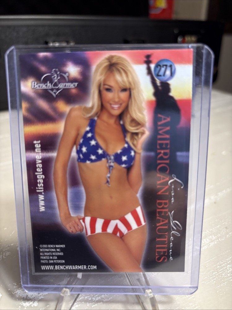 2003 Benchwarmer Series 3 #271 Lisa Gleave American Beauties Base Card Nm