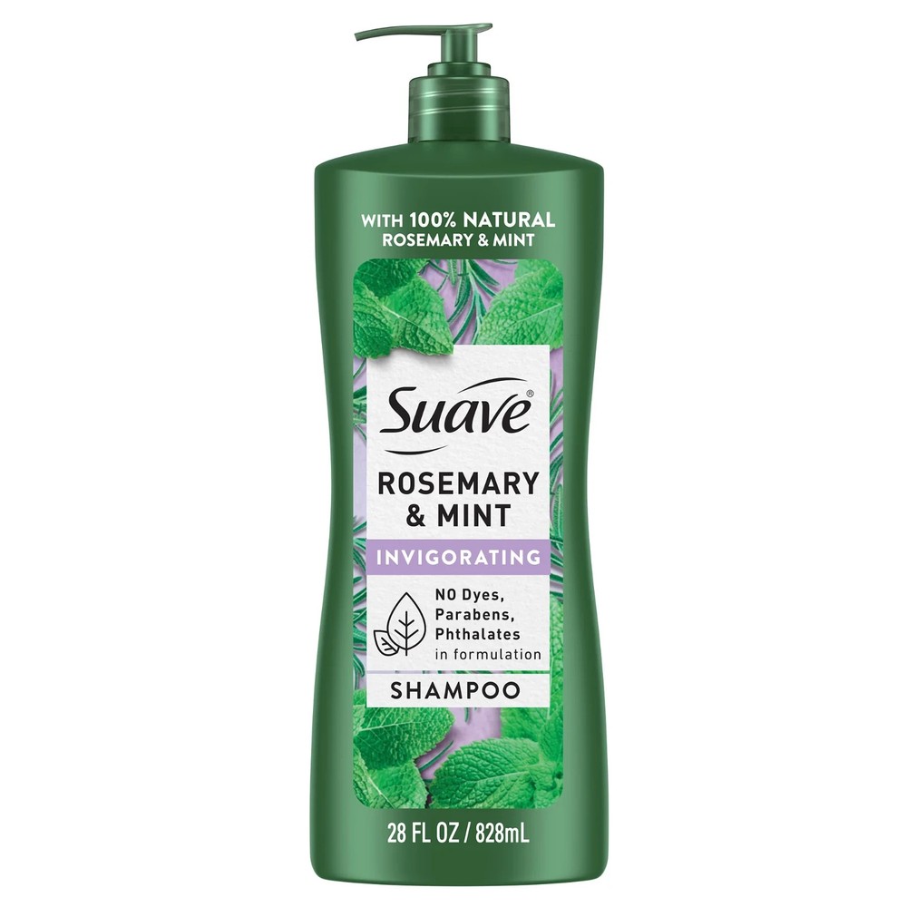 Suave Professionals Rosemary Mint Shampoo 28 fl oz Invigorating Salon Quality
