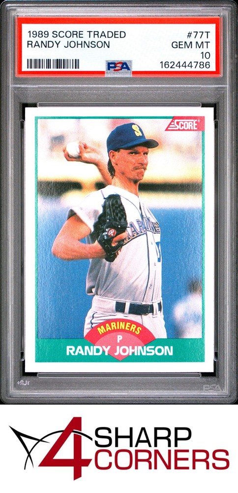 1989 Score Traded #77T Randy Johnson Rc Mariners Hof Psa 10Hot deals for a limited time – buy now