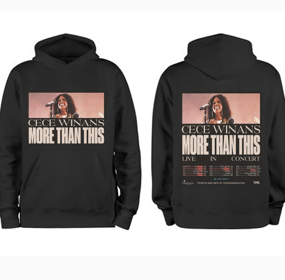 CECE WINANS - MORE THAN THIS TOUR 2026 T Shirt or Hoodie