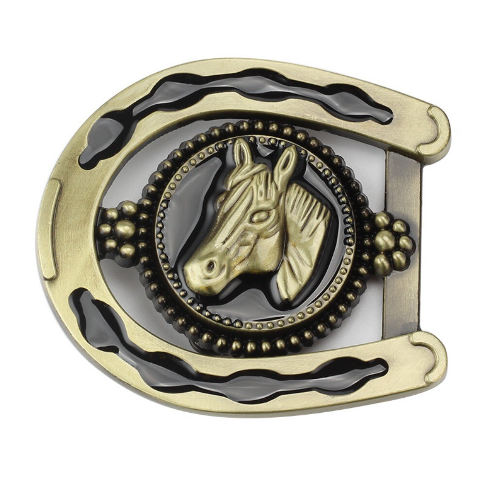 Horsemanship Western Belt Buckle Cowboy Rodeo Casual Wear for Men & Women