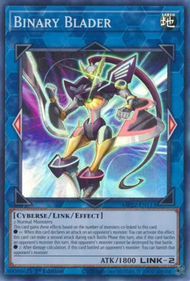 YuGiOh Binary Blader MP22-EN113 Super Rare 1st Ed NM English  
