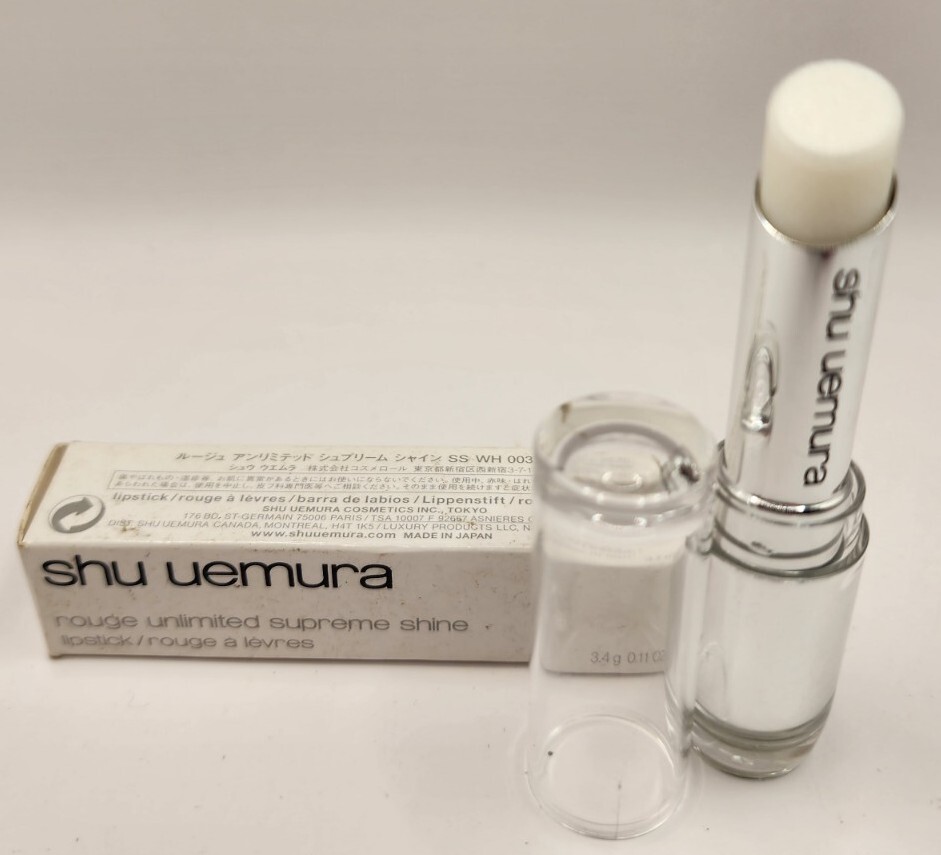 Shu Uemura Rouge Unlimited Supreme Shine Lipstick SS WH 003