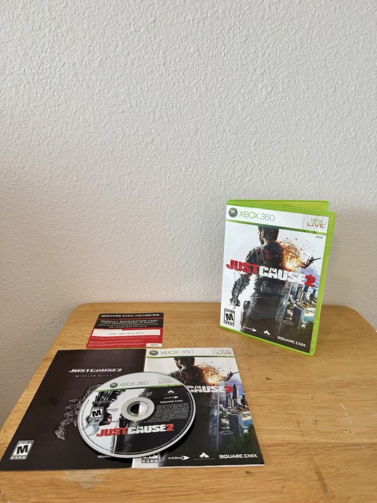 Just Cause 2 (Xbox 360, Complete with Manual, CIB, Clean & Tested)