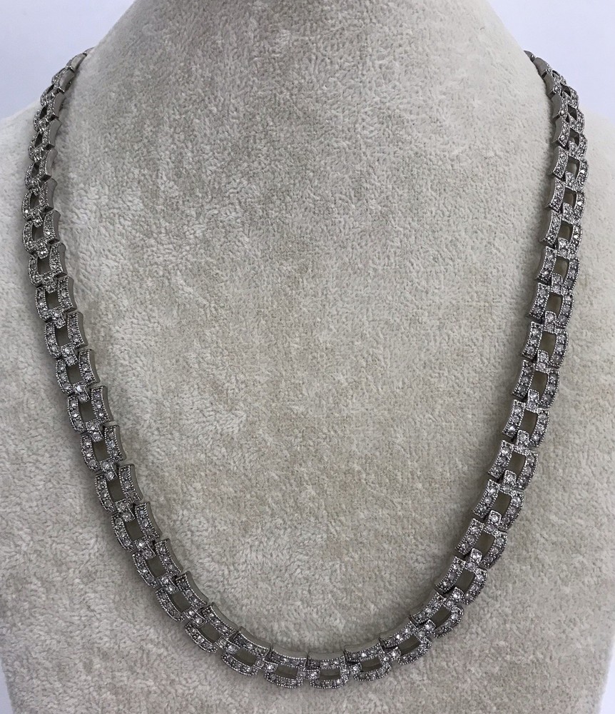 Vintage KJL Kenneth Jay Lane Avon Glamorous Rhinestone Collar Necklace