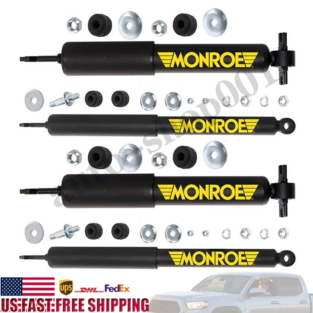 2 Front & 2 Rear Shock Absorbers MONROE Set For Ford Crown Victoria Base LX S