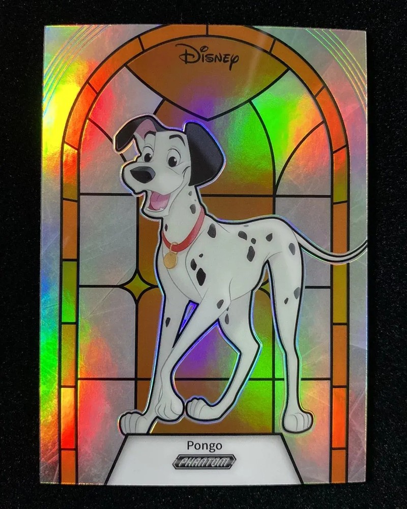 2025 Kakawow Phantom Disney Stained Glass Orange #PD-GLO-76 Pongo 37/50 J55