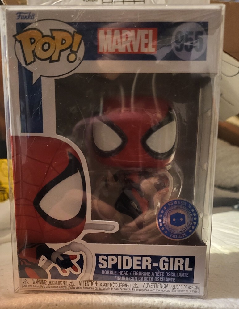 Funko Pop! Spider-Girl #955 Vinyl Figure Marvel Pop In A Box Exclusive