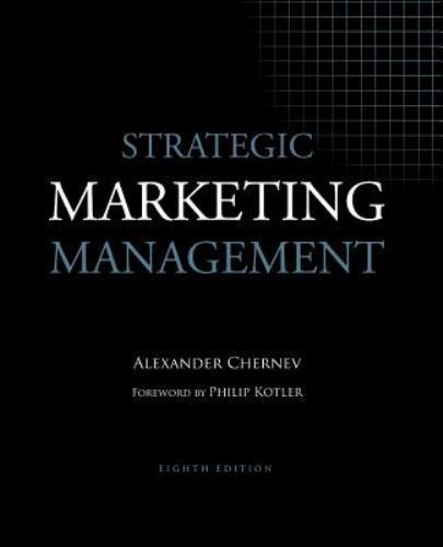 Strategic Marketing Management, 8th Edition, Used Good Condition, Free shippi...