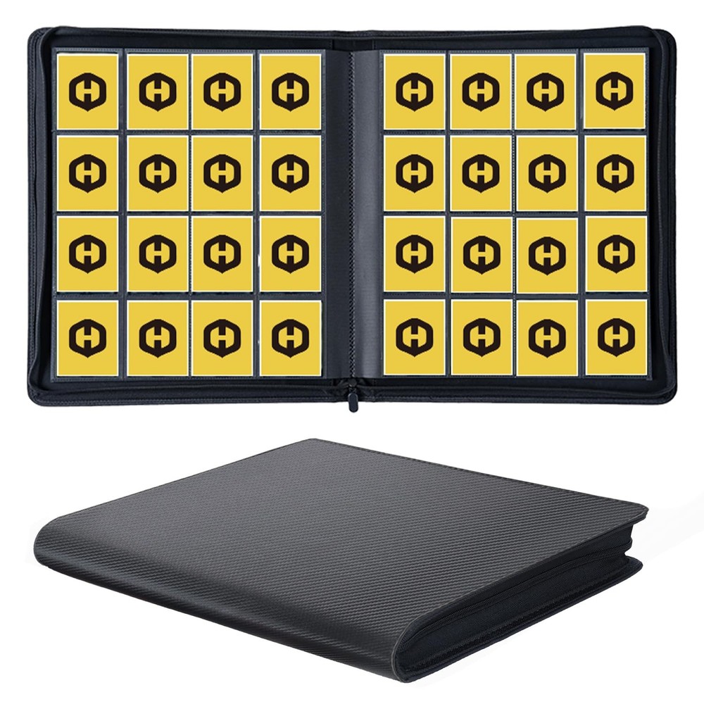 Premium 1000+ Pocket Trading Card Binder for Collectible Card Storage